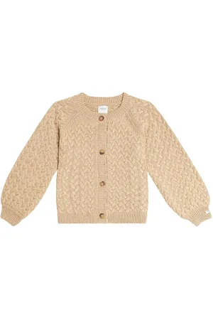 Donsje Loena cable-knit cardigan