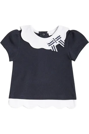 PATACHOU Baby scalloped cotton top and bloomers set