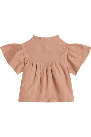Donsje Rosalie linen-blend shirt