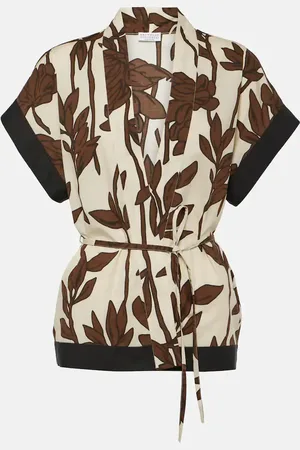 Brunello Cucinelli Floral cotton shirt
