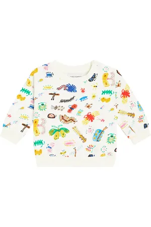Bobo Choses Baby printed cotton-blend jersey sweatshirt