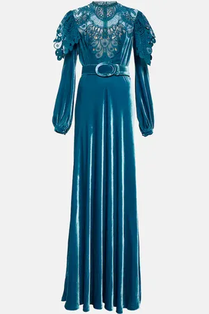 Costarellos Velvet gown