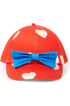 Mini Rodini Hearts cotton baseball cap