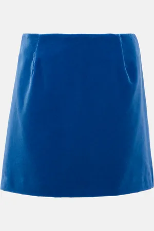 Blazé Milano BlazÃ© Milano Coci velvet miniskirt