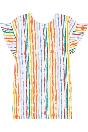 Molo Cayla tie-dye striped cotton top