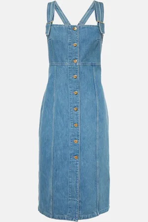 Patou Denim midi dress
