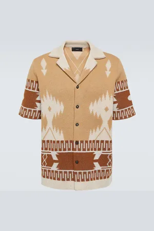 Alanui Icon Piquet cotton jacquard shirt