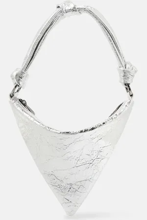 Amina Muaddi Cameron Mini leather shoulder bag