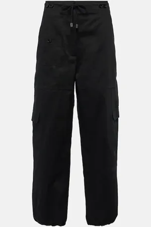 Totême Mid-rise cotton cargo pants