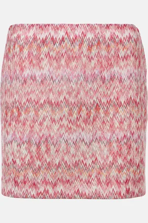Missoni Zig Zag high-rise miniskirt