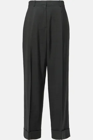The Row Tor virgin wool palazzo pants