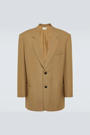The Row Abram single-breasted virgin wool blazer