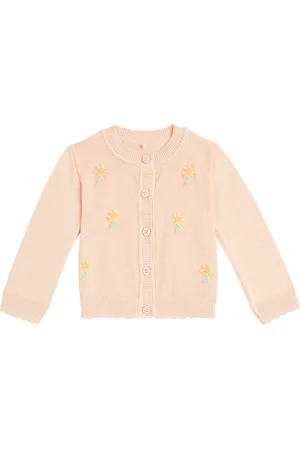 Stella McCartney Baby floral cotton cardigan