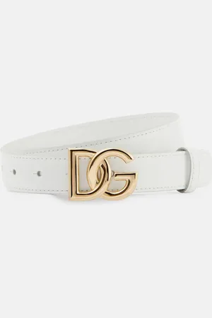 Dolce & Gabbana DG leather belt