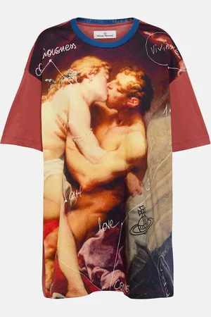Vivienne Westwood Kiss oversized cotton jersey T-shirt