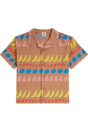 Jelly Mallow Printed cotton shirt