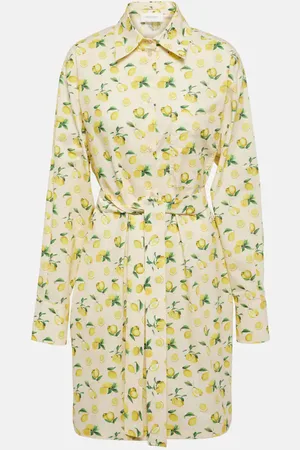 Sportmax Boero printed cotton shirt dress