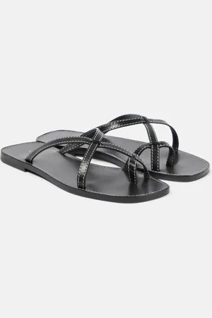 The Row Link leather sandals