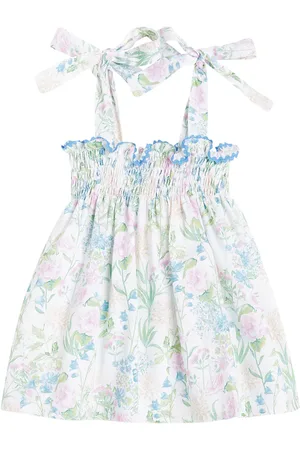 La Coqueta Ana floral cotton top