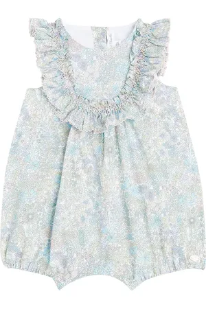Tartine Et Chocolat Baby floral cotton onesie