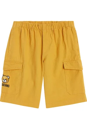 Moschino Teddy Bear cotton-blend cargo shorts