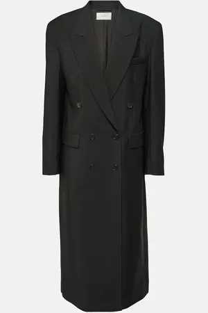 The Row Dennet virgin wool coat