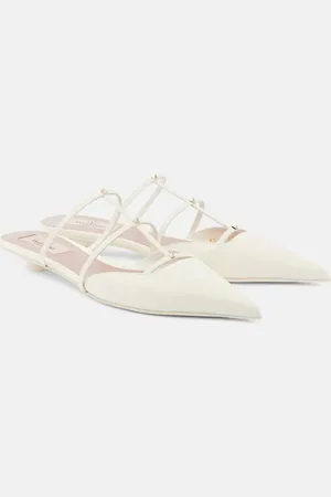 VALENTINO GARAVANI Rockstud Wispy 20 leather mules
