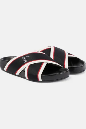 Christian Louboutin Hot Cross Bizz ribbon sandals