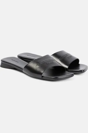 Balenciaga Duty Free leather slides