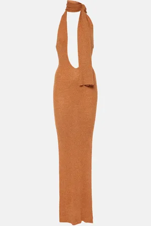 AYA MUSE Eyre scarf-detail maxi dress