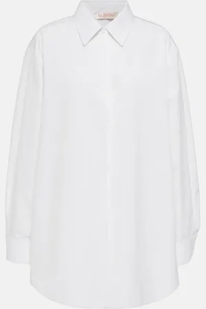 VALENTINO Oversized cotton shirt