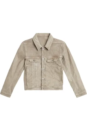 Rick Owens Lido Trucker cotton-blend jacket
