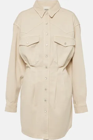 Isabel Marant Liliko twill shirt dress