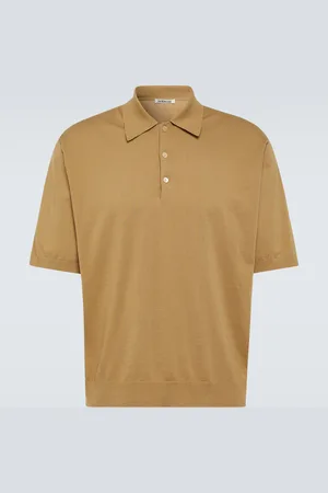 Auralee Cotton polo shirt