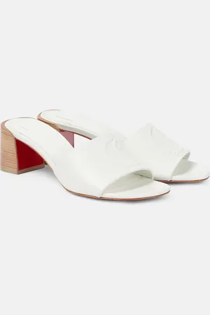 Christian Louboutin So CL leather mules