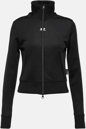 Courrèges CourrÃ¨ges Logo jersey track jacket