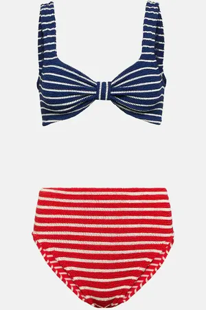 Hunza G Judy striped bikini