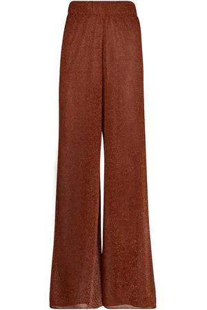 Oseree OsÃ©ree LumiÃ¨re high-rise wide-leg pants