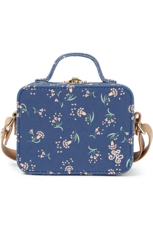 Tartine Et Chocolat Small floral denim crossbody bag