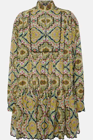 Etro Printed cotton shirt dress