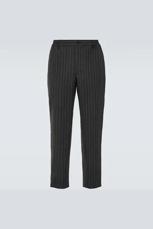Comme des Garçons Comme des GarÃ§ons Homme Deux Pinstripe tailored wool pants