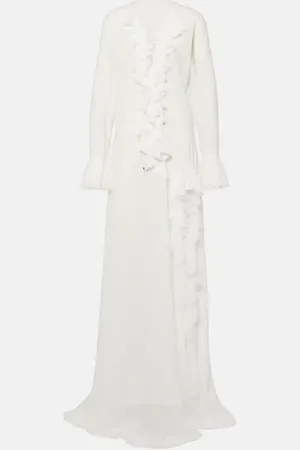 Bananhot Bellen ruffled maxi dress