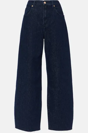 7 for all Mankind Bonnie high-rise barrel-leg jeans