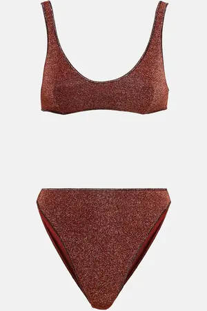 Oseree OsÃ©ree LumiÃ¨re lamÃ© bikini