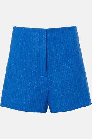 VERONICA BEARD Jazmin cotton-blend tweed shorts