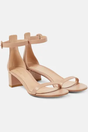 Gianvito Rossi Gaeta 45 leather sandals
