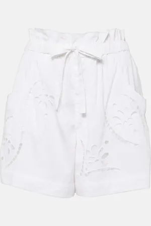 Isabel Marant Hidea broderie anglaise shorts