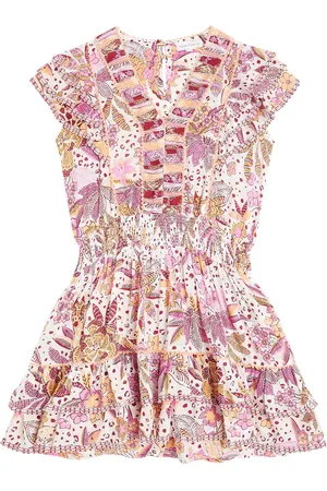 POUPETTE ST BARTH Camila printed ruffled dress
