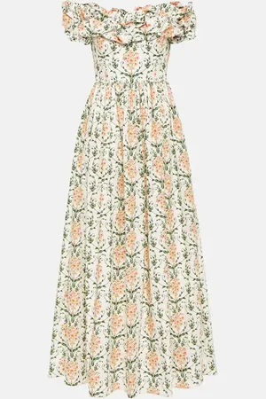 Agua by Agua Bendita Espliego cotton floral maxi dress