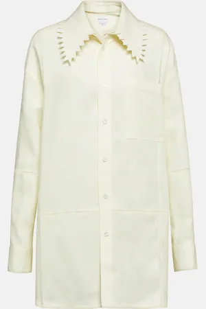 Bottega Veneta Oversized linen shirt